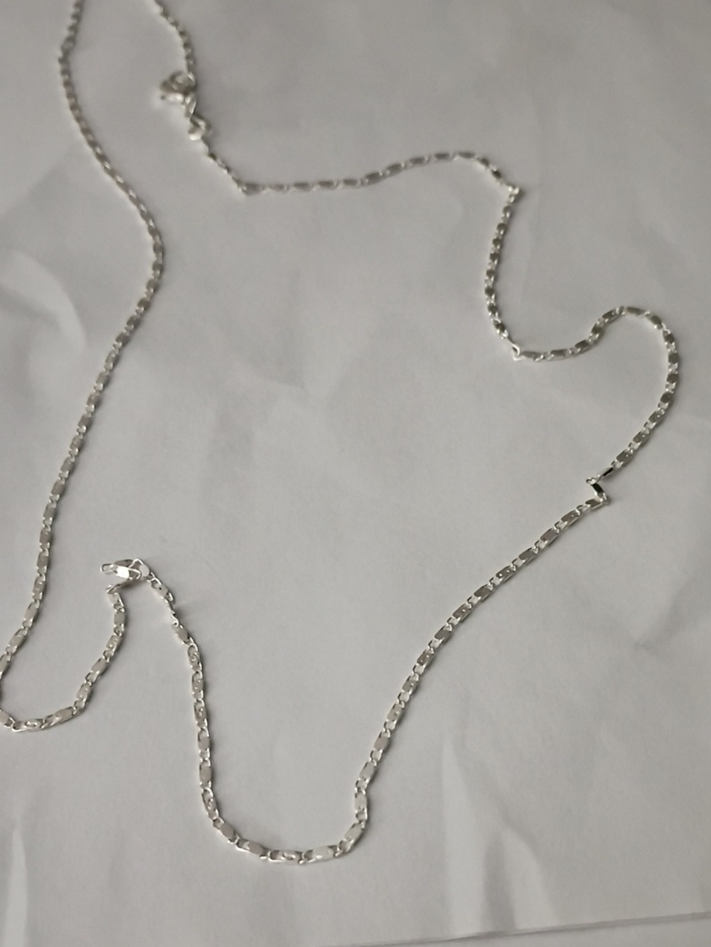 Sterling Silver Figaro Chain Necklace